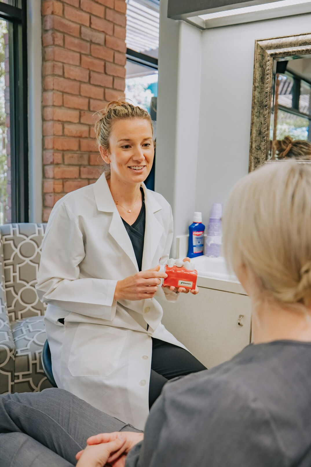 doctor discussing prevention with patient
