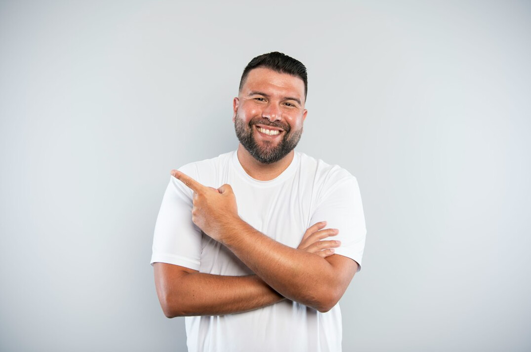 satisfied client with health insurance